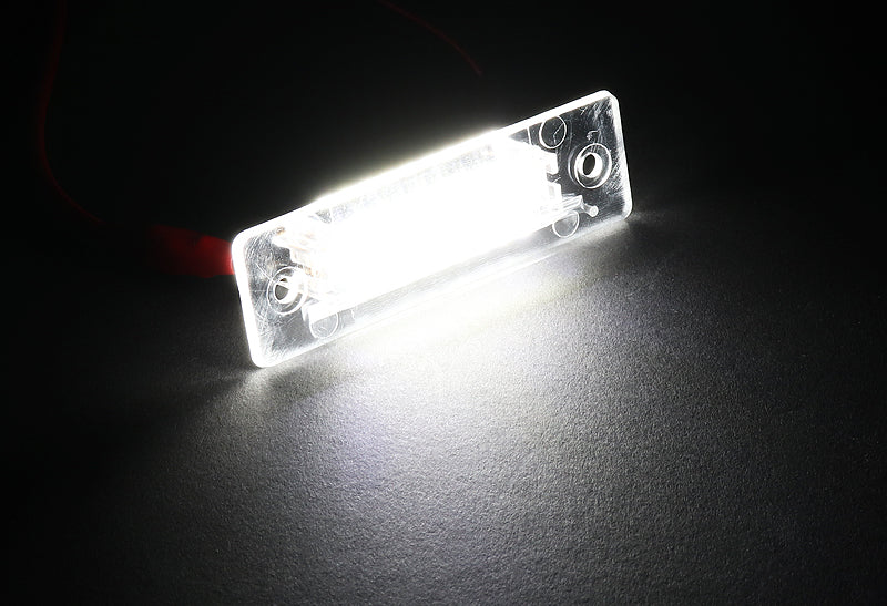 2003-2010 Porsche Cayenne / 2007 Audi TT White 18-SMD 6000K LED License Plate Lights (2pcs) - Image 4