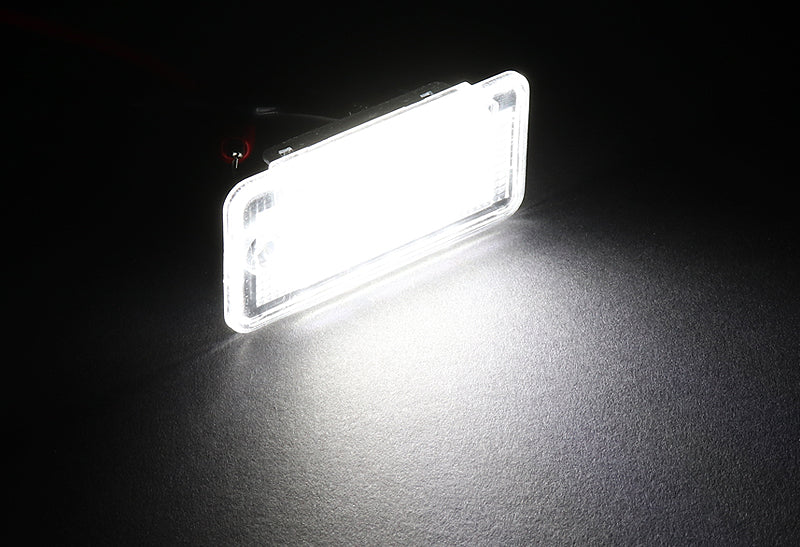 2004-2009 Audi A3 S3 S4 B6 B7 White 6000K Xenon 18-SMD LED License Plate Lights (2pcs) - Image 4