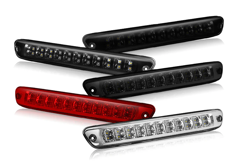 2004-2012 GMC Canyon LED 3RD Brake Light Rear Stop Lamp - Black Housing Clear Lens - Image 6