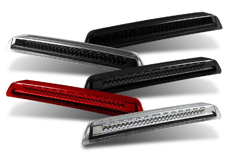 2004-2015 Nissan Titan / Frontier LED 3RD Brake Light Rear Stop Lamp - Black Housing Clear Lens - Image 6