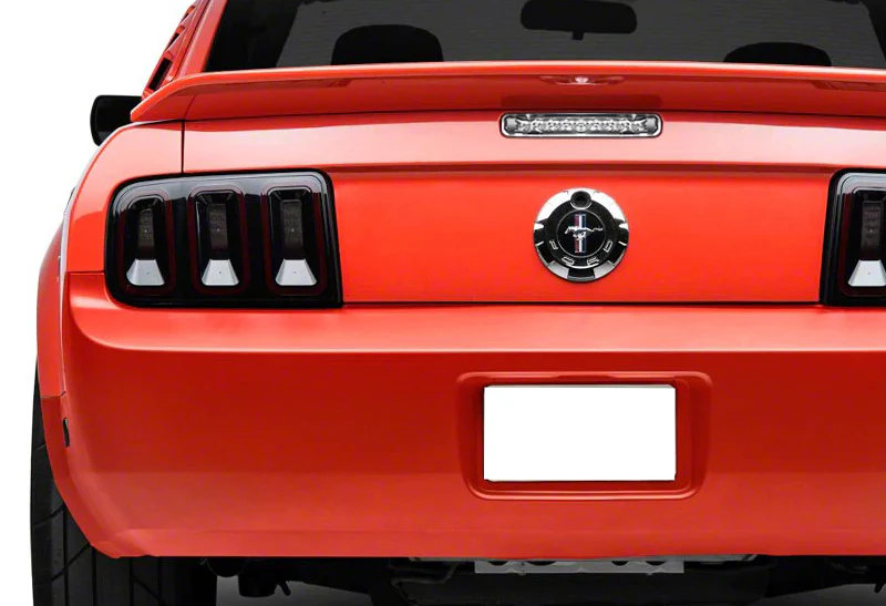 2005-2009 Ford Mustang LED 3RD Brake Light Rear Stop Lamp - Chrome Housing Clear Lens - Image 5
