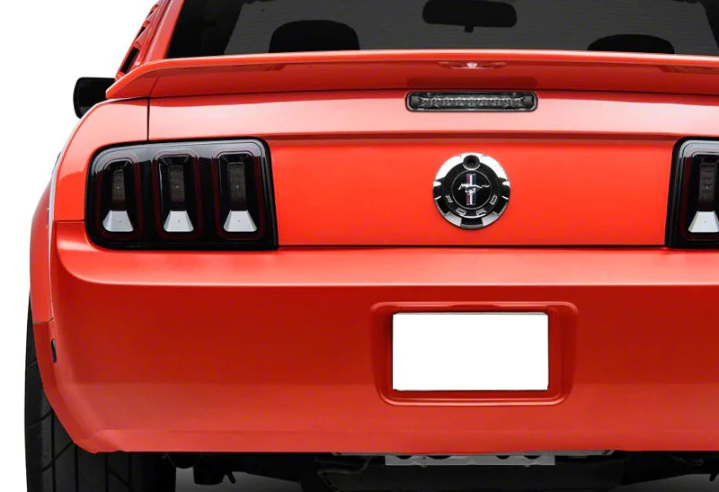 2005-2009 Ford Mustang LED 3RD Brake Light Rear Stop Lamp - Chrome Housing Smoked Lens - Image 5