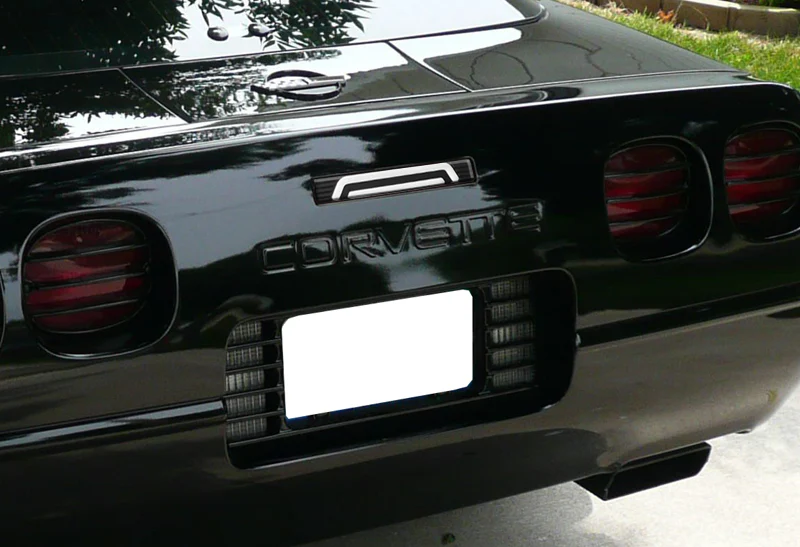 1991-1996 Chevrolet Corvette G2 LED 3RD Brake Light Rear Stop Lamp - Black Housing Clear Lens - Image 5