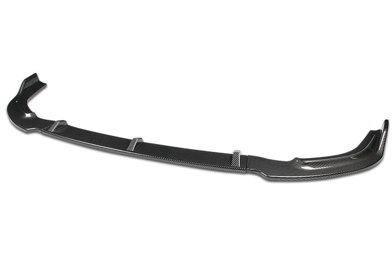 2006-2008 Honda Civic 4DR JDM CS-Style Carbon Look 3-Piece Front Bumper Body Spoiler Splitter Lip Kit with LED Grill Emblem - Image 3