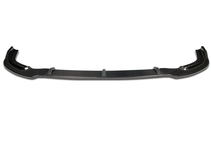 2006-2008 Honda Civic 4DR JDM CS-Style Real Carbon Fiber 3-Piece Front Bumper Body Spoiler Splitter Lip Kit with Windshield Banner - Image 3