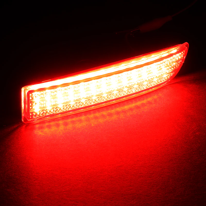 For 2006 – 2012 Toyota RAV4 39-SMD LED Rear Bumper Brake Light Kit -Red Lens - Image 4