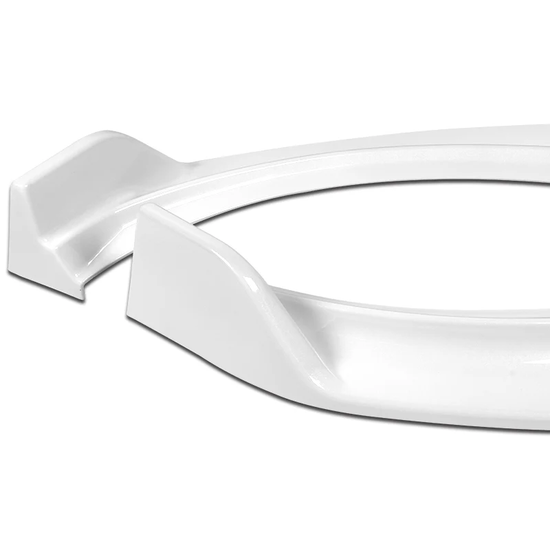 2007-2009 Infiniti G35 G37 4DR GT-Style Painted White 3-Piece Front Bumper Body Spoiler Splitter Lip Kit - Image 2