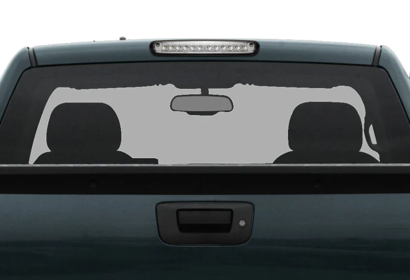 2007-2013 Silverado / Sierra LED Third Brake Light with Cargo Light - Chrome Housing Clear Lens - Image 5