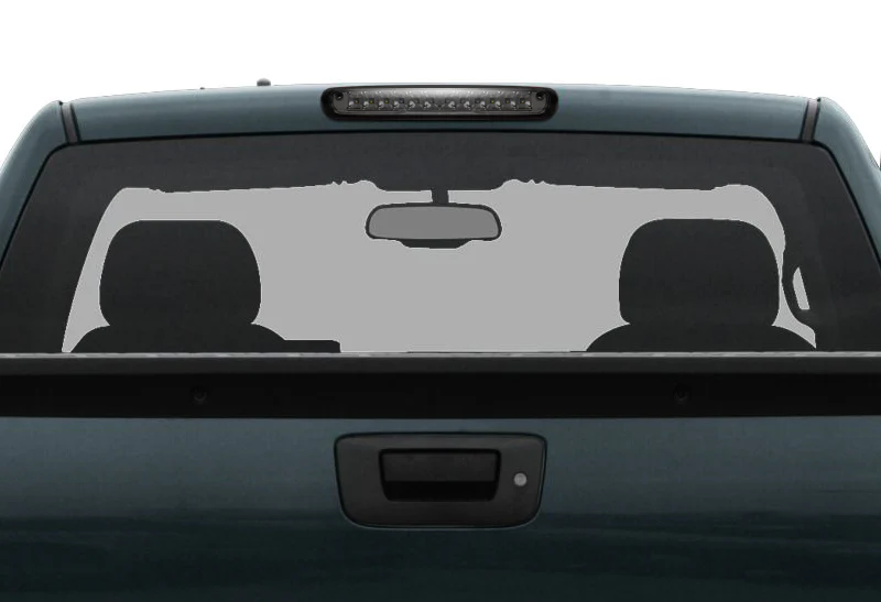 2007-2013 Silverado / Sierra LED Third Brake Light with Cargo Light - Chrome Housing Smoked Lens - Image 5