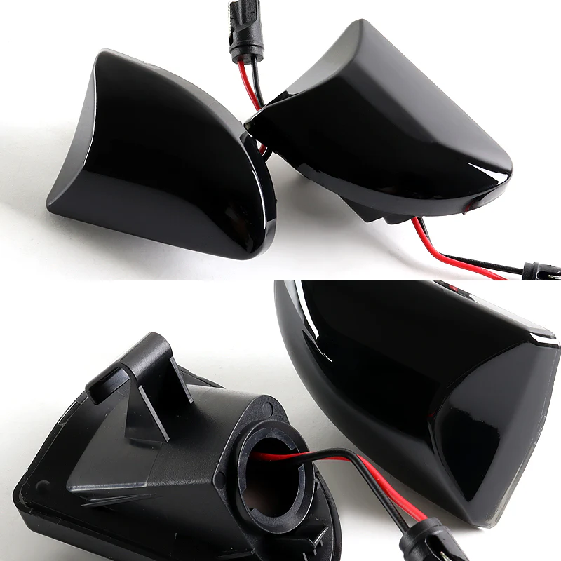 2007-2015 Smart Fortwo W451 Amber LED Turn Signal Front Side Marker Lights -Smoked Lens - Image 4
