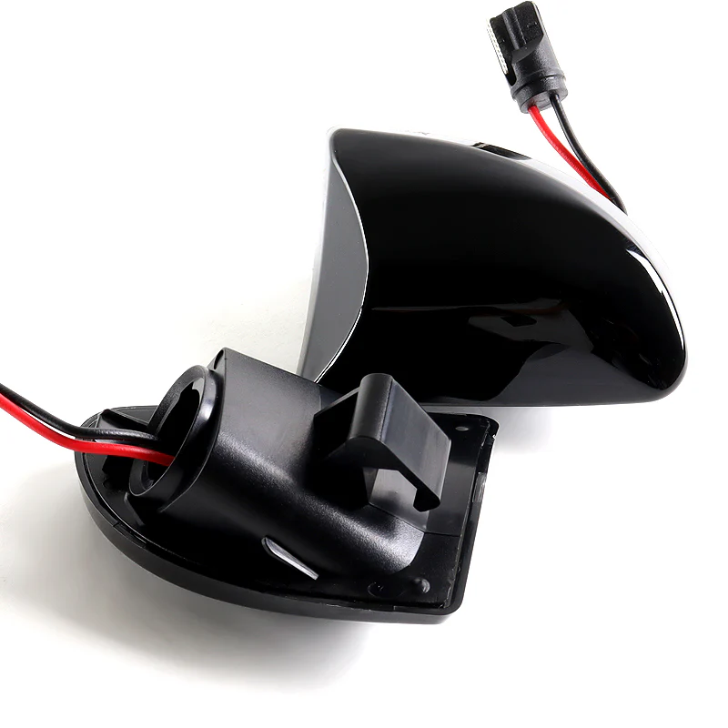 2007-2015 Smart Fortwo W451 Sequential Amber LED Turn Signal Front Side Marker Lights -Smoked Lens - Image 2