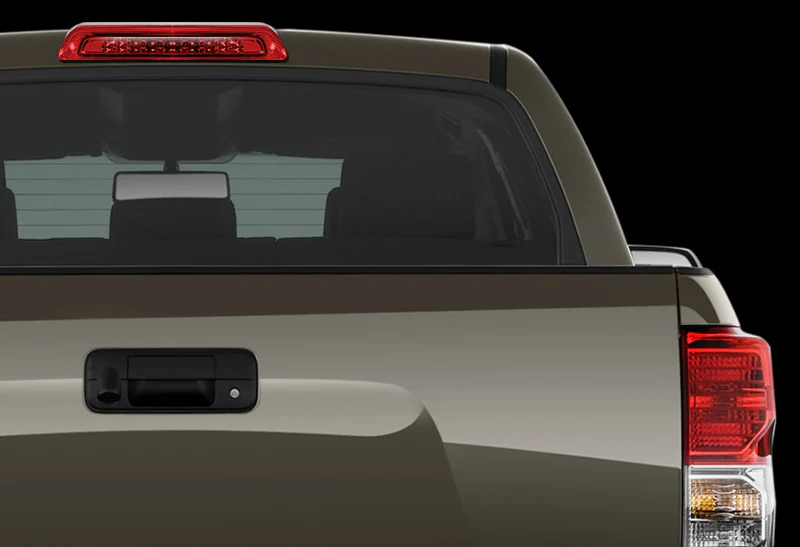 2007-2018 Toyota Tundra LED 3RD Brake Light Rear Stop Lamp - Chrome Housing Red Lens - Image 5