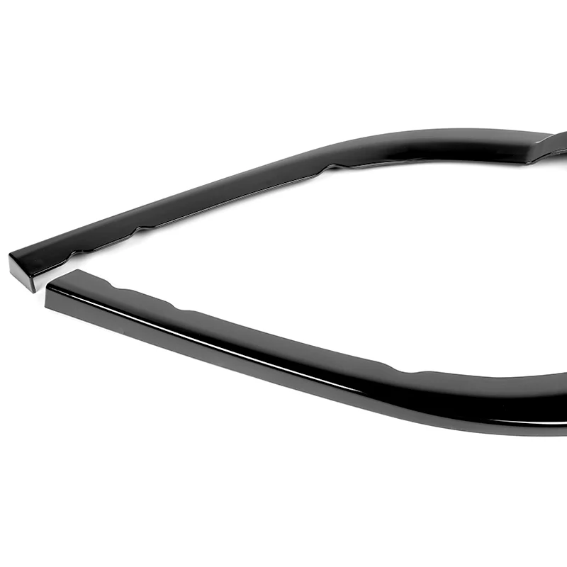 2008-2010 Subaru Impreza WRX Premium CS-Style PAINTED Black 3-Piece Front Bumper Body Spoiler Splitter Lip Kit - Image 3