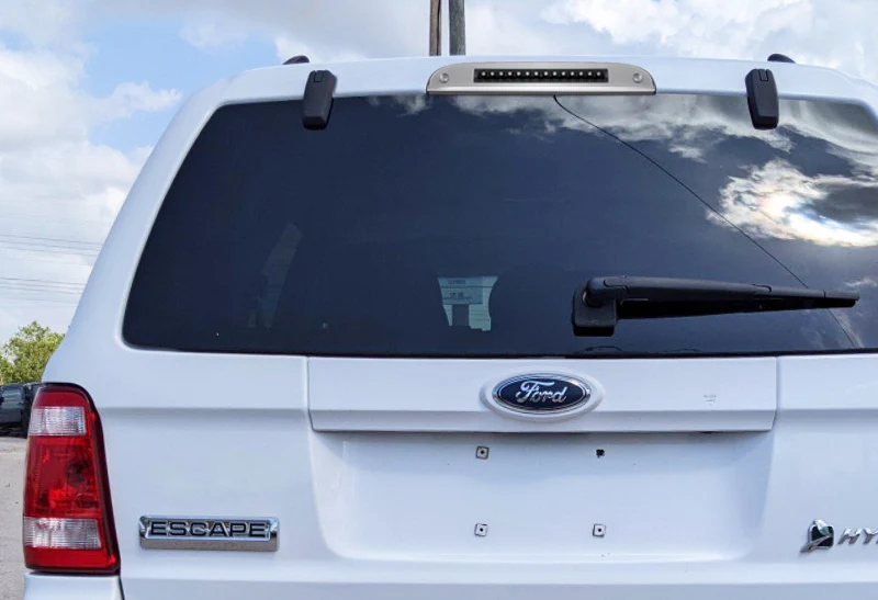 2002-2010 Ford Explorer LED 3RD Brake Light Rear Stop Lamp - Black Housing Clear Lens - Image 5