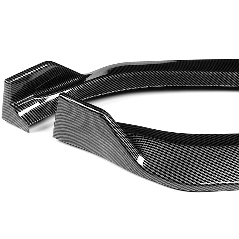 2009-2010 Lexus IS250 IS350 GT-Style Carbon Look 3-Piece Front Bumper Body Spoiler Splitter Lip Kit - Image 2