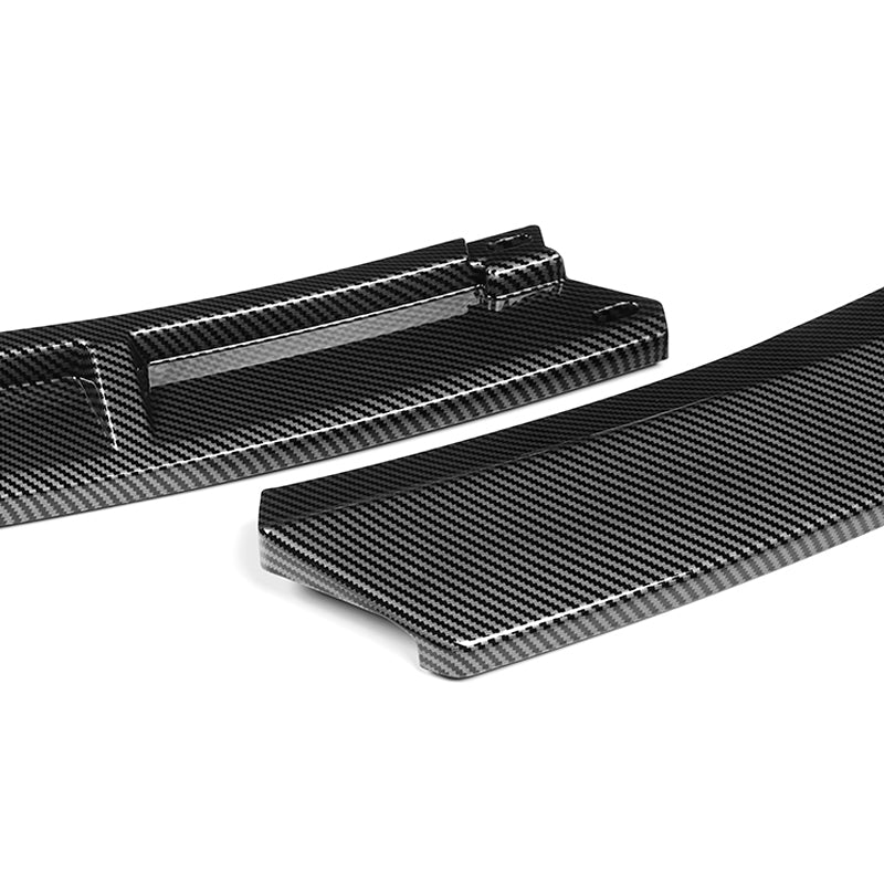 2009-2010 Lexus IS250 IS350 GT-Style Carbon Look 3-Piece Front Bumper Body Spoiler Splitter Lip Kit - Image 4