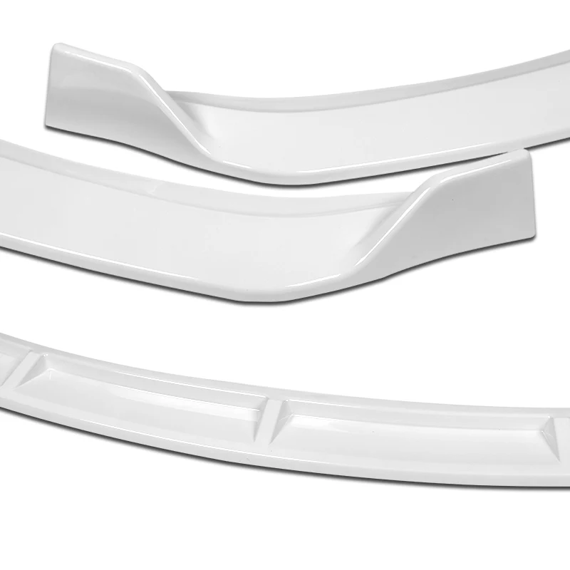 2009-2010 Lexus IS250 IS350 GT-Style Painted White 3-Piece Front Bumper Body Spoiler Splitter Lip Kit - Image 5