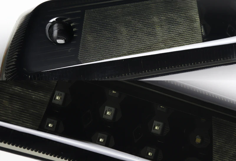 2009-2014 Ford F-150 F150 LED Third Brake Light with Cargo Light - Black Housing Smoked Lens - Image 2
