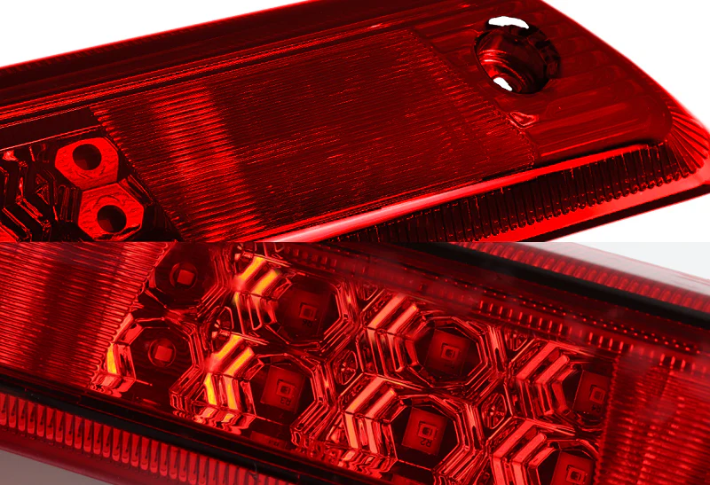 2009-2014 Ford F-150 F150 LED Third Brake Light with Cargo Light - Chrome Housing Red Lens - Image 2