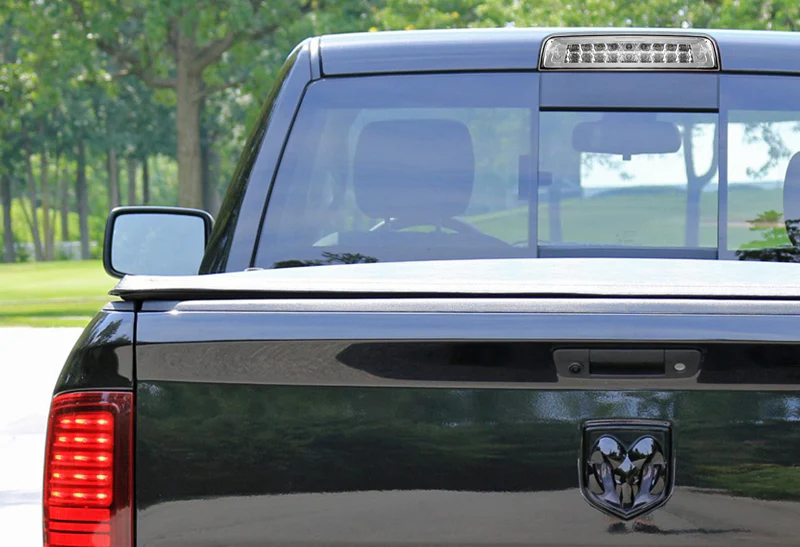 2009-2018 Dodge Ram 1500 27-LED Third Brake Light with Cargo Lamp - Chrome Housing Clear Lens - Image 5