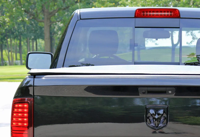 2009-2018 Dodge Ram 1500 27-LED Third Brake Light with Cargo Lamp - Chrome Housing Red Lens - Image 5