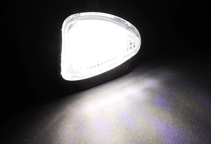 2010–2014 VW Golf GTI MK6 White LED Side Mirror Puddle Lights -Clear Lens - Image 4