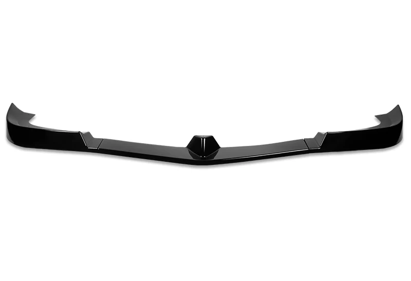 2012-2014 Mercedes C-Class W204 Painted Black 3-Piece Front Bumper Body Spoiler Splitter Lip Kit with Leather Keychain - Image 3