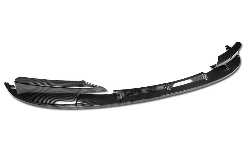 2012-2018 BMW M-Sport M-Tech Carbon Style 2-Piece Front Bumper Body Spoiler Splitter Lip Kit - Image 3