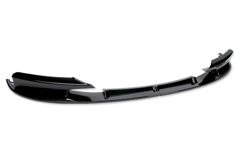 2012-2018 BMW M-Sport M-Tech Painted Black 2-Piece Front Bumper Body Spoiler Splitter Lip Kit - Image 3