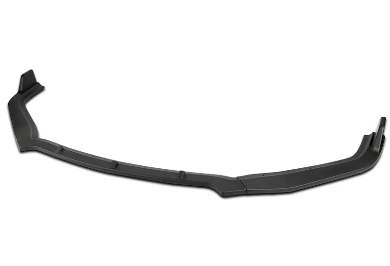 2012 Honda Civic 4DR JDM CS-Style Unpainted Matte Black 3-Piece Front Bumper Body Spoiler Splitter Lip Kit - Image 3