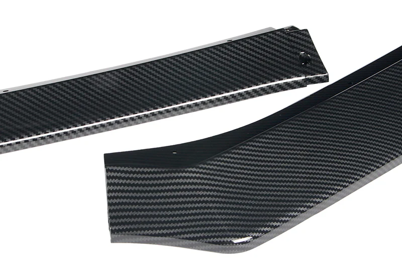 2013-2016 Subaru BRZ JDM CS-Style Carbon Style 3-Piece Front Bumper Body Spoiler Splitter Lip Kit with Logo Keychain / Lanyard - Image 6