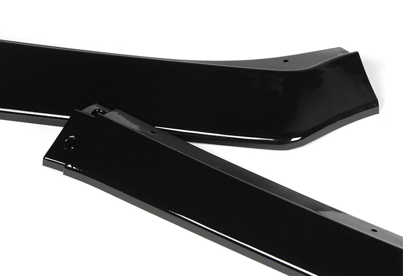 2013-2016 Subaru BRZ JDM CS-Style Painted Black 3-Piece Front Bumper Body Spoiler Splitter Lip Kit - Image 4