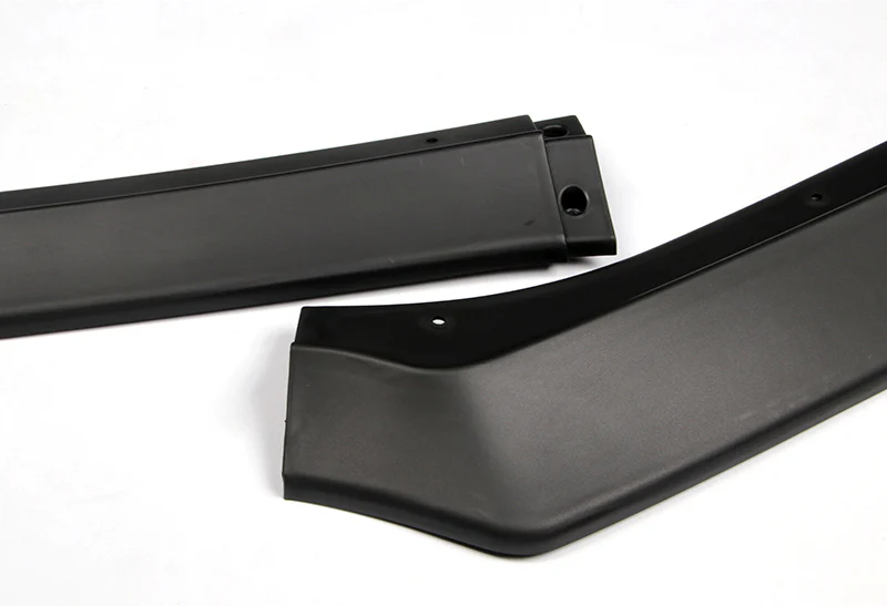 2013-2016 Subaru BRZ JDM CS-Style Unpainted Matte Black 3-Piece Front Bumper Body Spoiler Splitter Lip Kit - Image 2