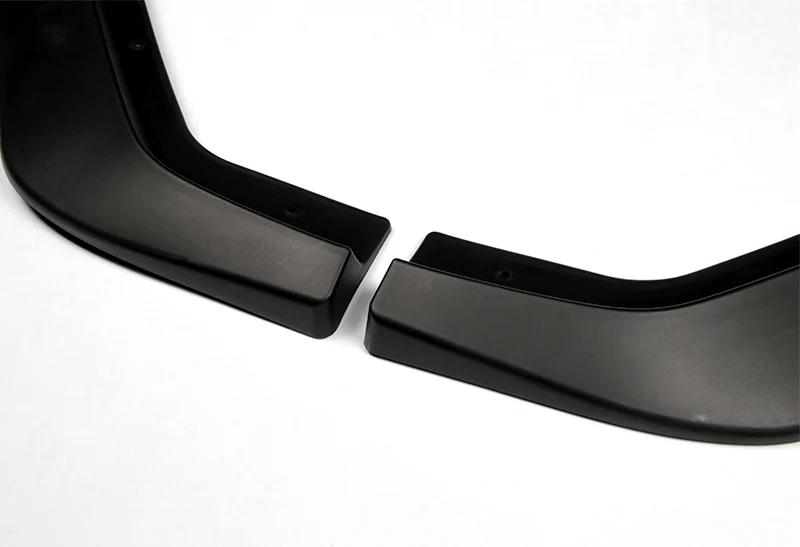 2013-2016 Subaru BRZ JDM CS-Style Unpainted Matte Black 3-Piece Front Bumper Body Spoiler Splitter Lip Kit - Image 4