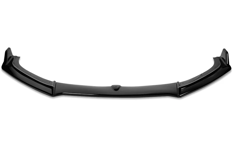 2013-2018 Chevrolet Malibu Painted Black 3-Piece Front Bumper Body Spoiler Splitter Lip Kit - Image 3