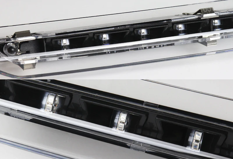 2013-2018 Ford Escape LED 3RD Brake Light Rear Stop Lamp - Black Housing Clear Lens - Image 2