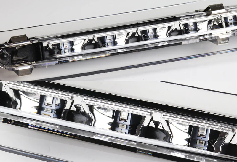 2013-2018 Ford Escape LED 3RD Brake Light Rear Stop Lamp - Chrome Housing Clear Lens - Image 2