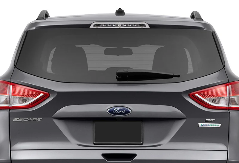 2013-2018 Ford Escape LED 3RD Brake Light Rear Stop Lamp - Chrome Housing Clear Lens - Image 5