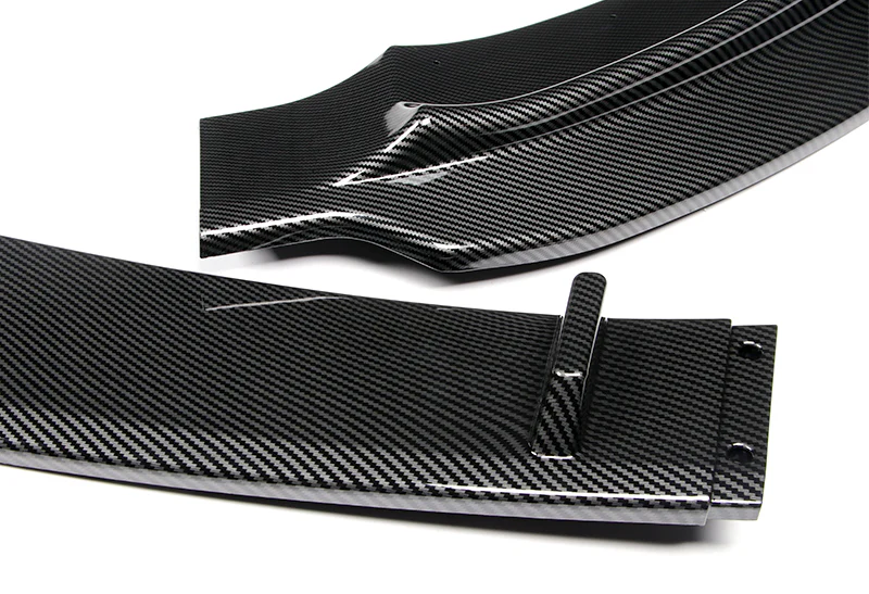 2014-2020 BMW F32 F33 F36 4-Series B-Style M-Sport Carbon Look 3-Piece Front Bumper Body Spoiler Splitter Lip Kit with Free Gift - Image 2