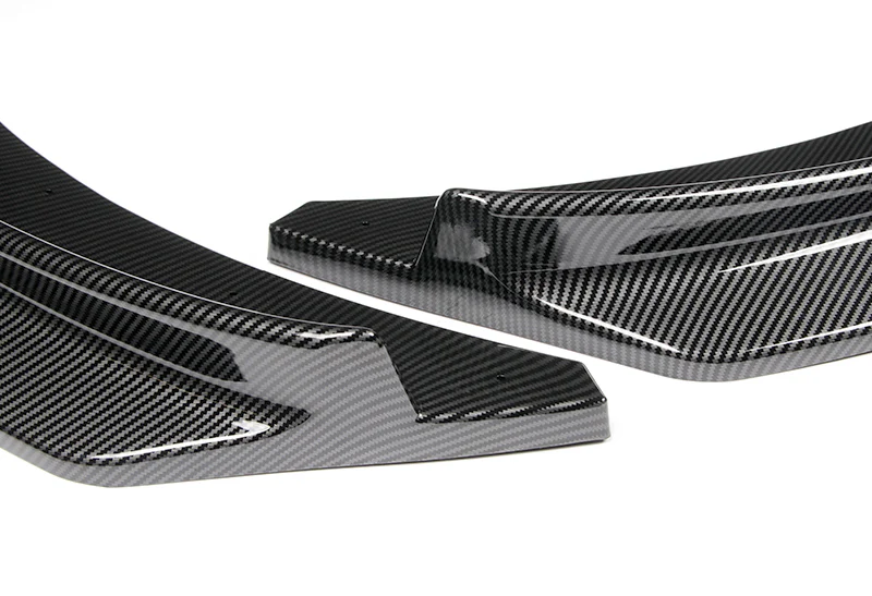 2014-2020 BMW F32 F33 F36 4-Series B-Style M-Sport Carbon Look 3-Piece Front Bumper Body Spoiler Splitter Lip Kit with Free Gift - Image 4