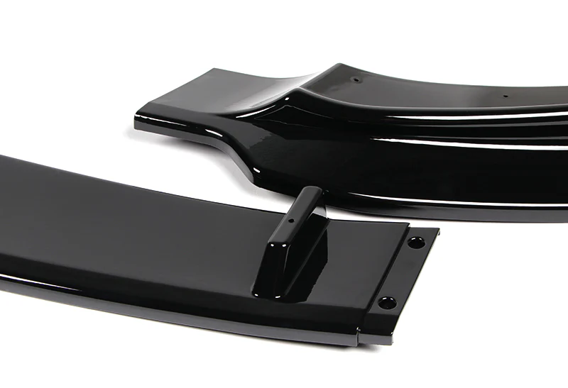2014-2020 BMW F32 F33 F36 4-Series B-Style M-Sport Painted Black 3-Piece Front Bumper Body Spoiler Splitter Lip Kit with Free Gift - Image 2