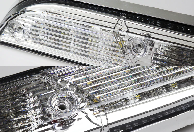 2015-2020 Ford F-150 F150 LED Third Brake Light with Cargo Lamp - Chrome Housing Clear Lens - Image 2