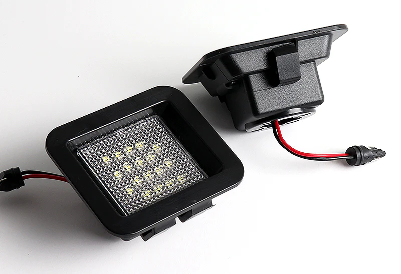 2015-2020 Ford F-150 F150 Xenon White 18-SMD LED License Plate Lights (2pcs) - Image 3