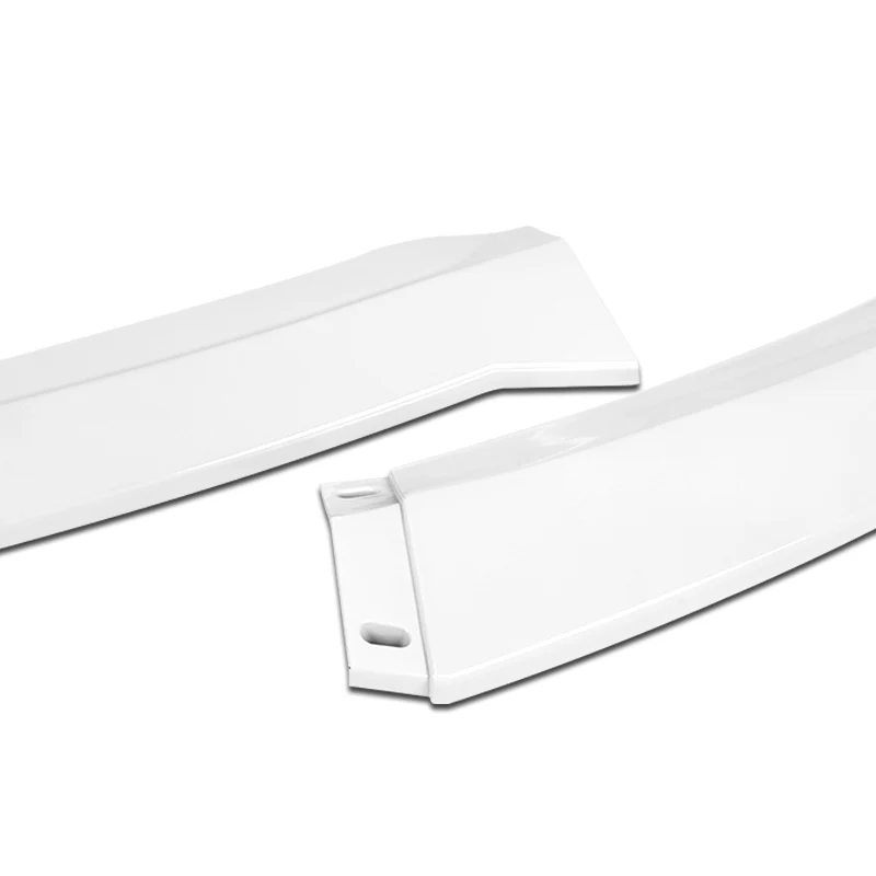 2015-2023 Dodge Charger SXT Painted White 3-Piece Front Bumper Body Spoiler Splitter Lip Kit - Image 3