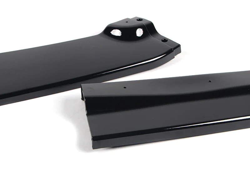 2016-2018 Chevy Camaro LT LS SS Painted Black 3-Piece Front Bumper Body Spoiler Splitter Lip Kit ZL1 Style - Image 2