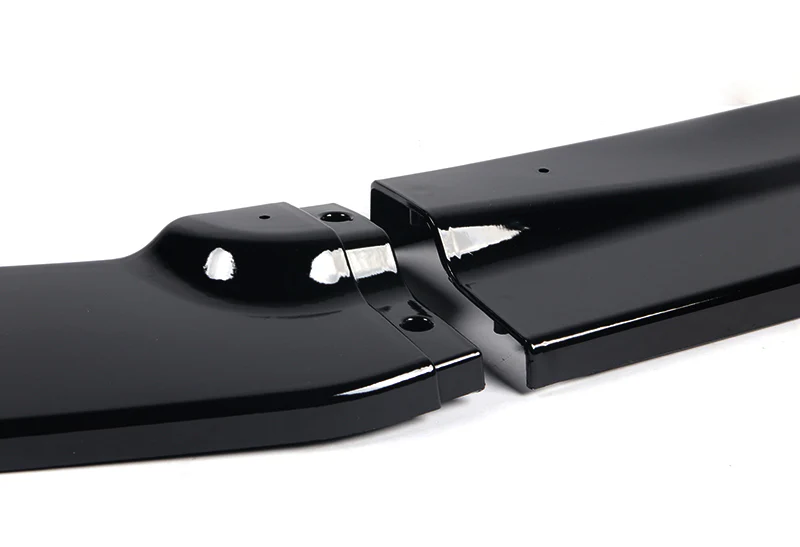 2016-2018 Chevy Camaro LT LS SS Painted Black 3-Piece Front Bumper Body Spoiler Splitter Lip Kit ZL1 Style - Image 4