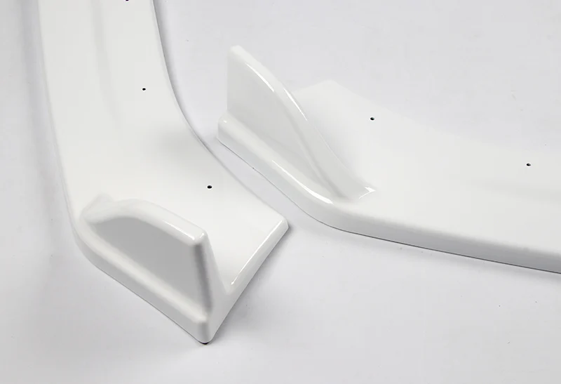 2016-2018 Chevy Camaro LT LS SS Painted White 3-Piece Front Bumper Body Spoiler Splitter Lip Kit ZL1 Style - Image 2