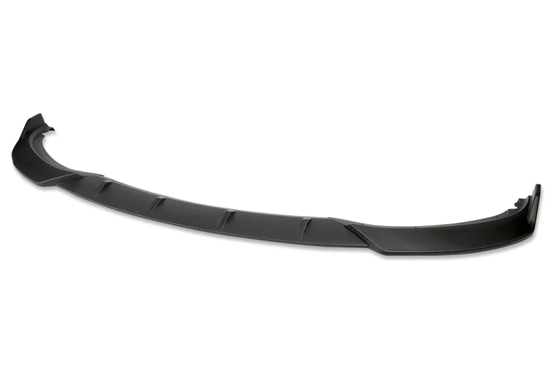2016-2019 BMW 3-Series F30 F35 Unpainted Black 3-Piece Front Bumper Body Spoiler Splitter Lip Kit with Hood Vinyl Sticker - Image 6