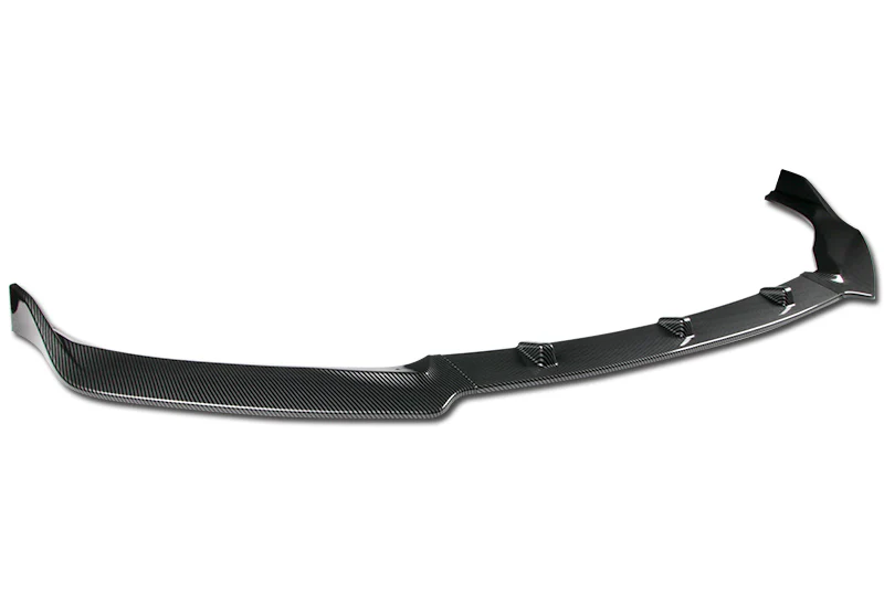 2016-2019 Nissan Sentra Carbon Style 3-Piece Front Bumper Body Spoiler Splitter Lip Kit with Free Gift - Image 3