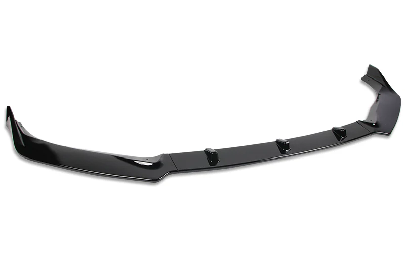 2016-2019 Nissan Sentra Painted Black 3-Piece Front Bumper Body Spoiler Splitter Lip Kit with Free Gift - Image 3